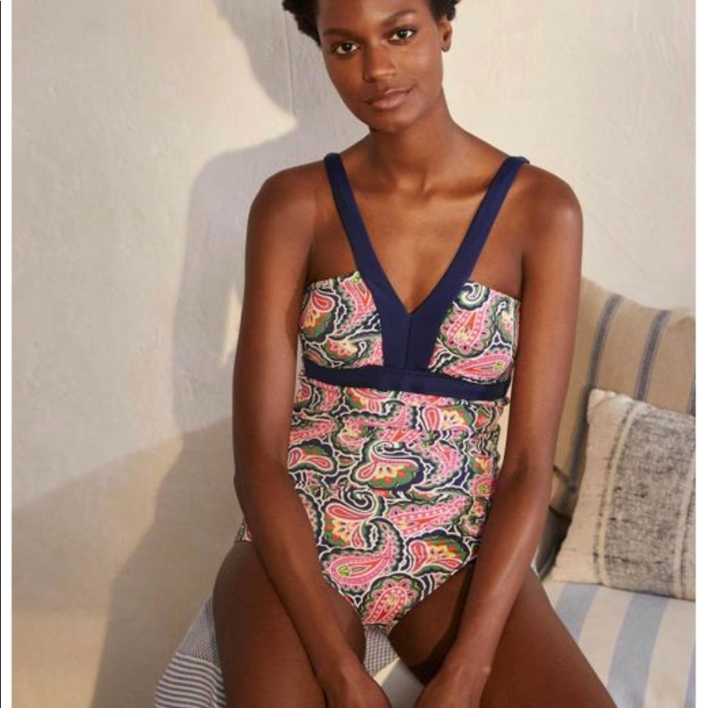 Boden swimsuit summer paisley